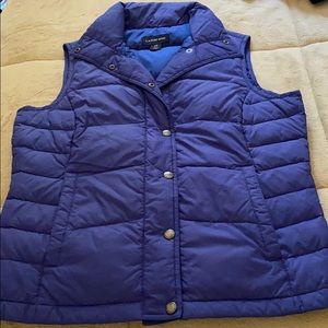 Lands End Puffer Vest.